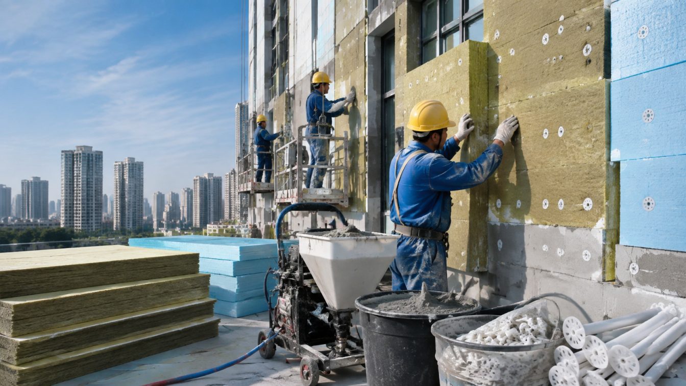 顺庆区为建筑工程提供保温防火方案